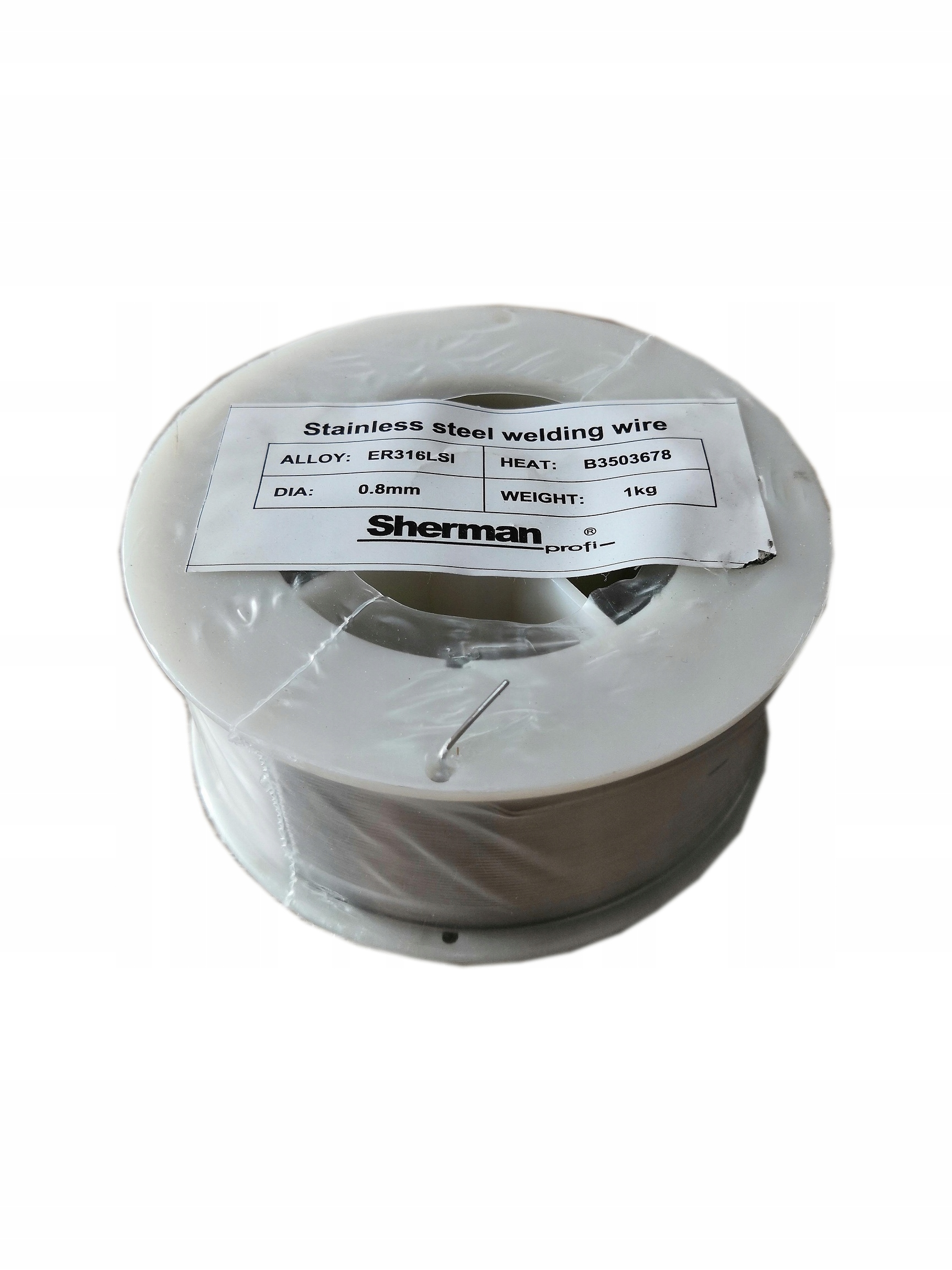 

Drut Spawalniczy Nierdzewny 308LSi 1,0mm 1kg Inox