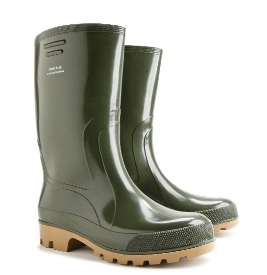 Gumiaki Zielone Do Lasu Na Spacery Dla Wędkarzy Rozmiar 42