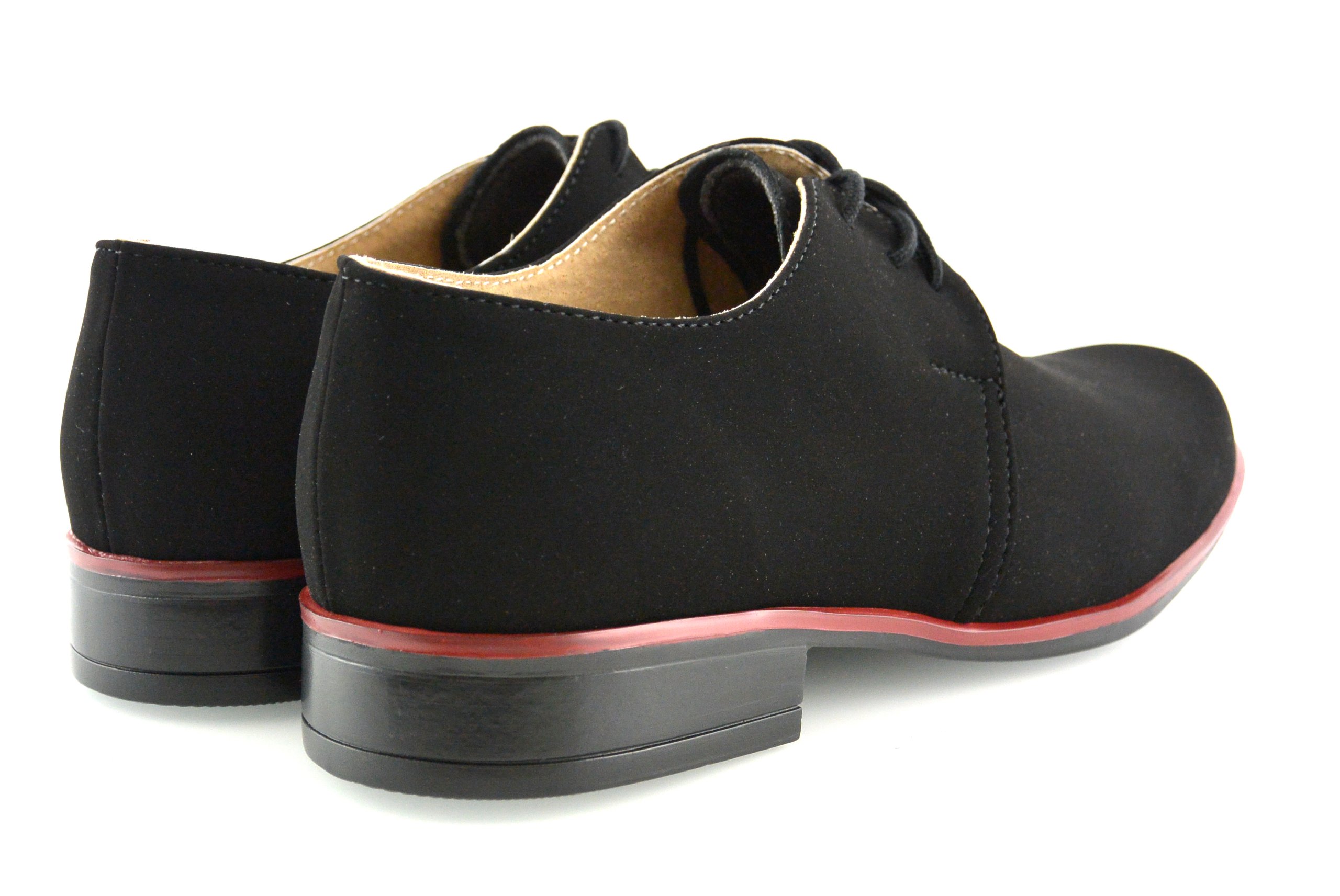 CZARNE chłopięce MOKASYNY półbuty komunijne PL r35 Długość wkładki wew. 24.5 cm