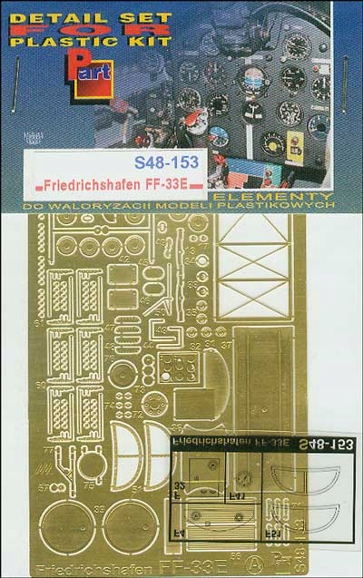 Part S48-153 1/48 Friedrichshafen FF-33E (Techmod)