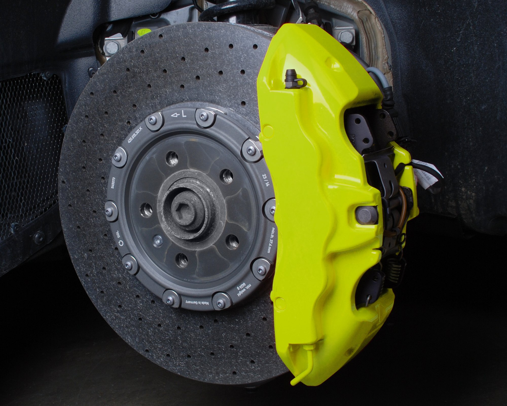 Lakier farba do zaciskow hamulcowych NEON Foliatec EAN 4002581021845