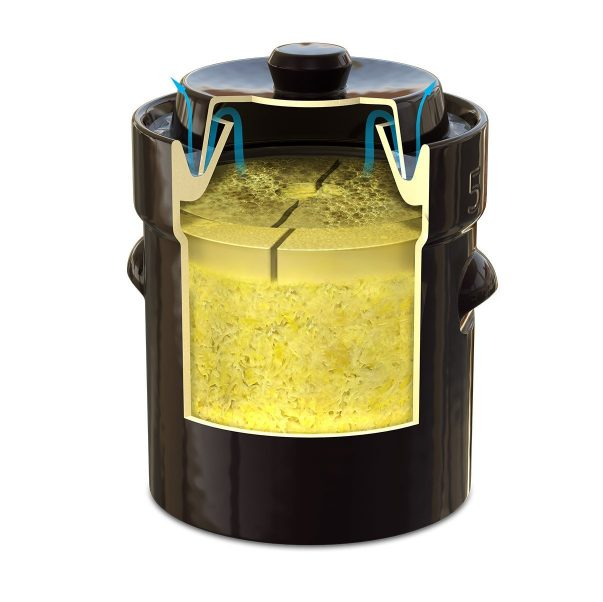 Kamień dociskowy do garnka beczki 17cm docisk Kod producenta 1092