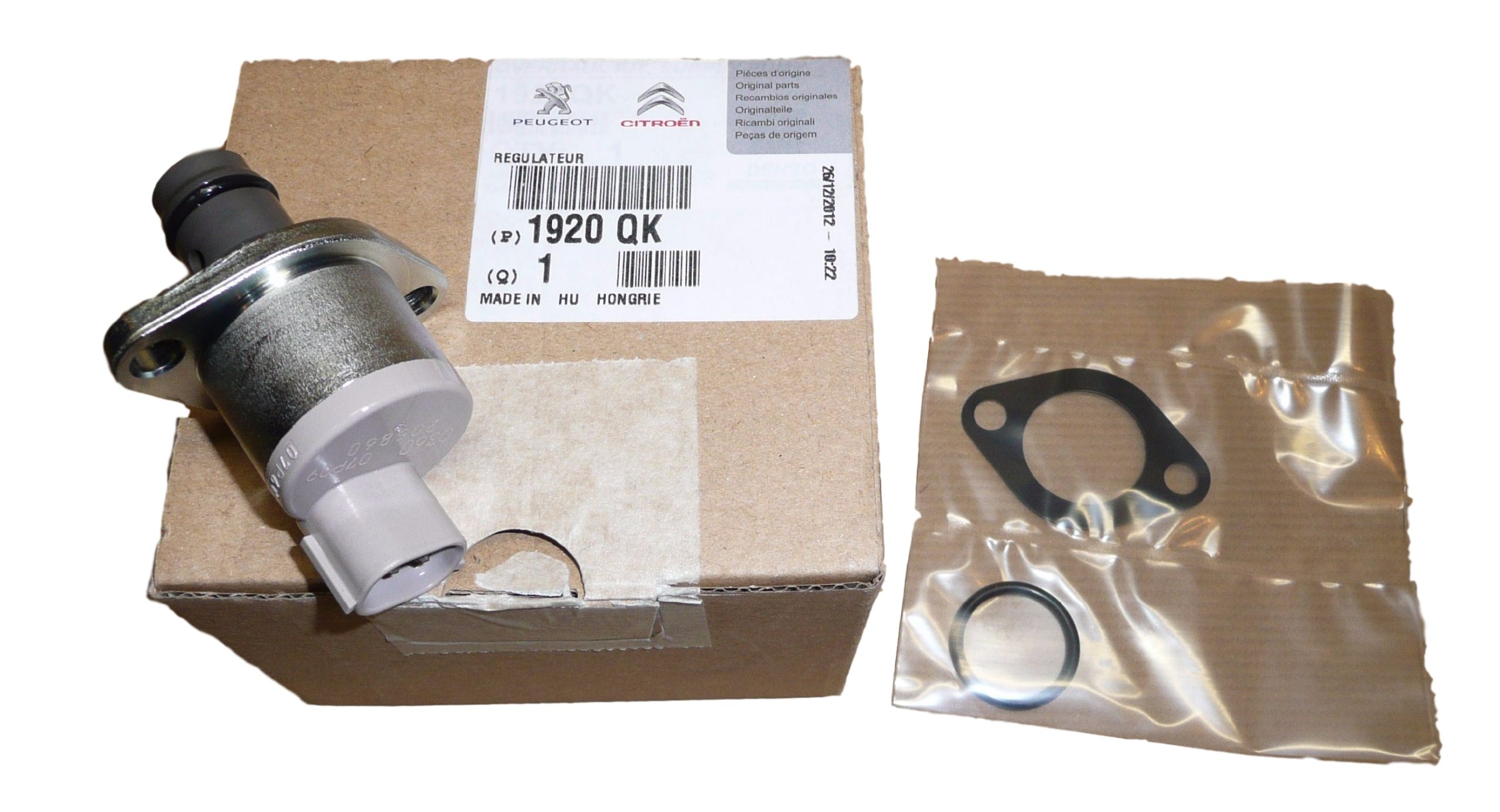 9665523380 - КЛАПАН ВПРЫСКИВАЮЩЕГО НАСОСА OE FORD 1514885 1920QK