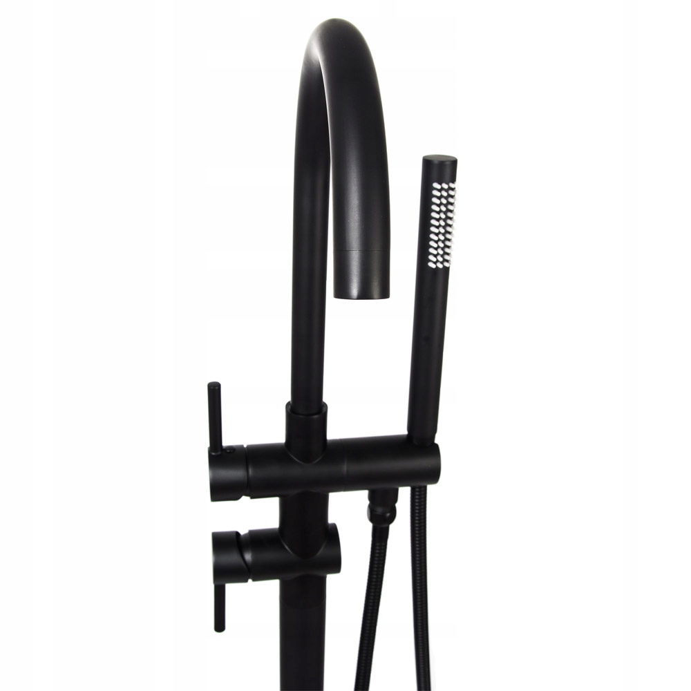 BATERIA WANNOWA PODŁOGOWA STOJĄCA CZARNA ROYAL Linia YA