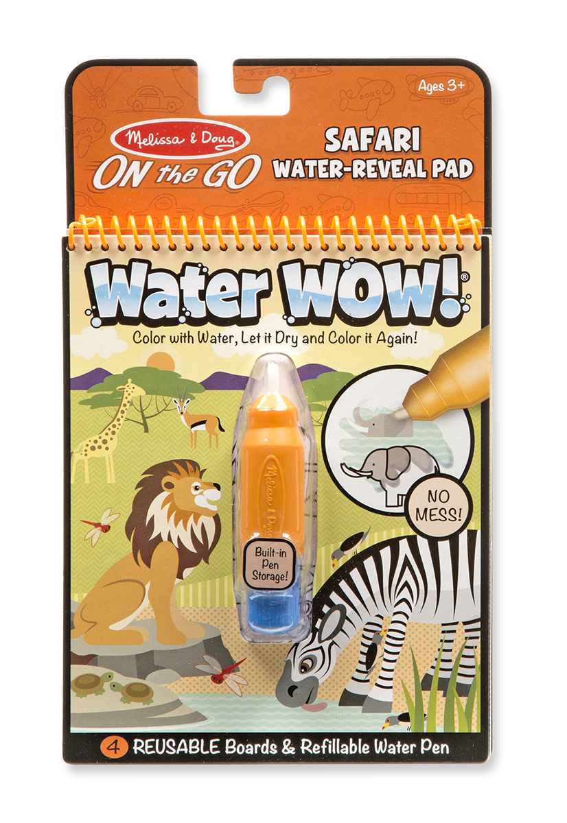 

Malowanka Wodna wielorazowa Water Wow Safari