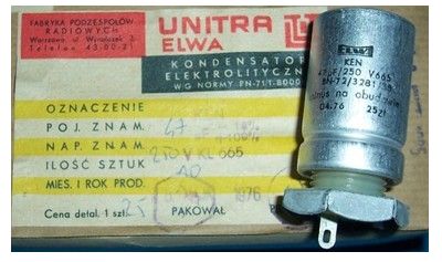 

Kondensator Elektrolit Ken 47uF 250V