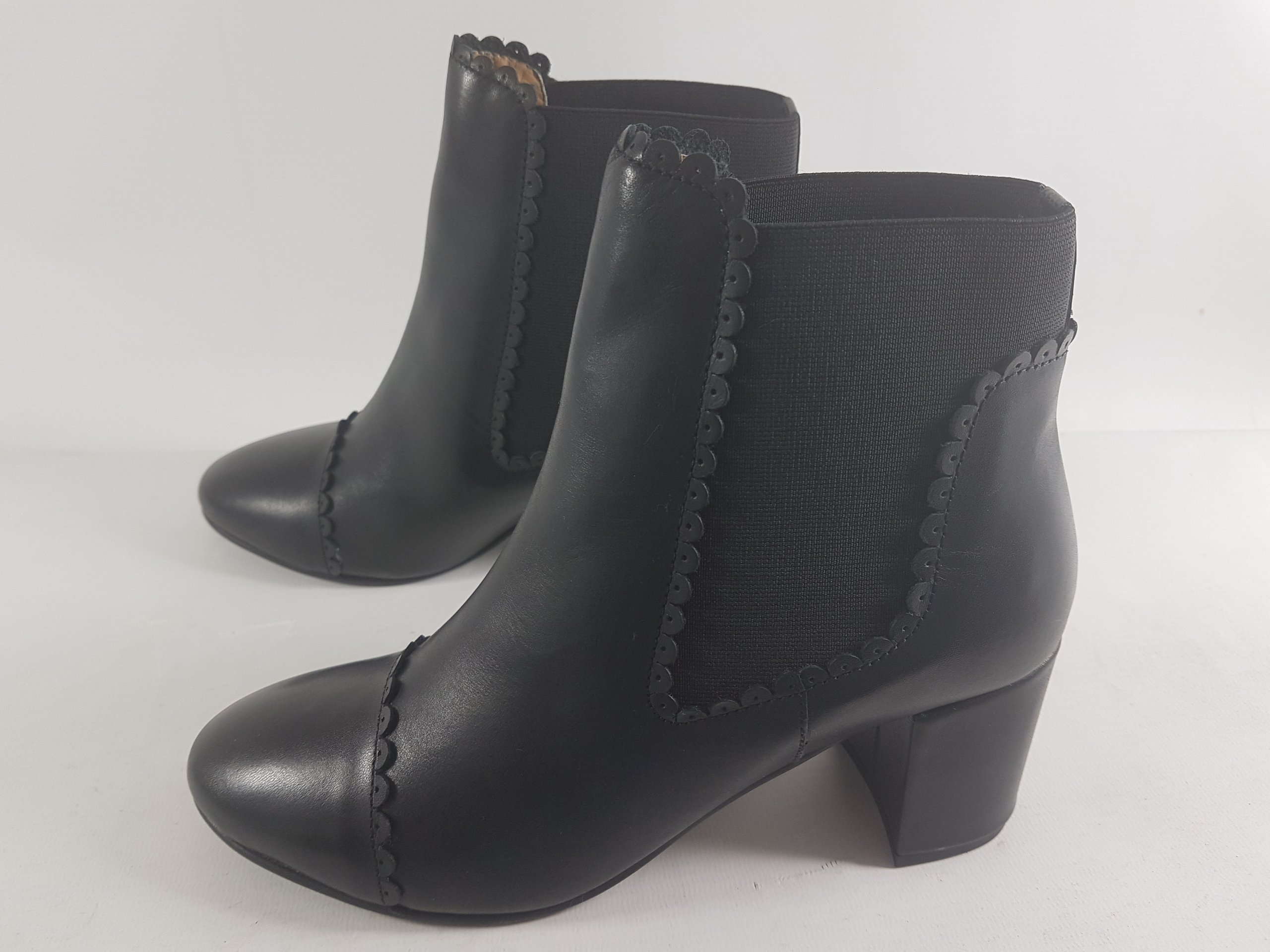 mint&amp;berry Dámské Kotníkové Boty 100% Kůže Vel 37