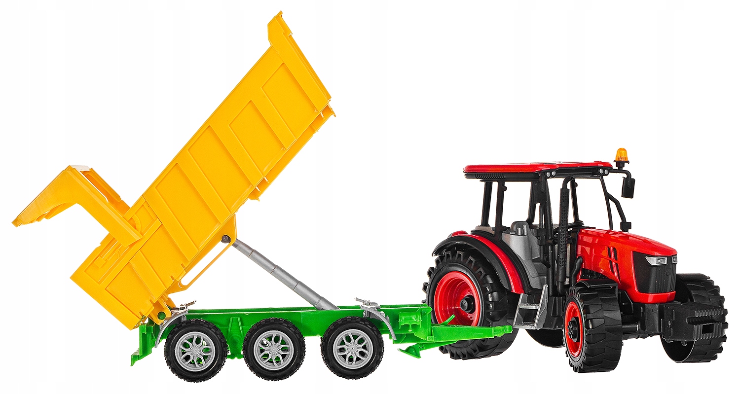 _TRAKTOR Z NAPĘDEM I RUCHOMĄ MASZYNĄ WYWROTKA Marka inna