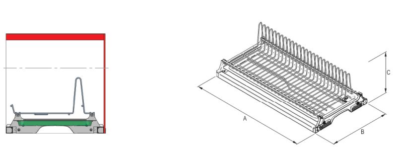 OCIEKARKA OCIEKACZ JEDNOPOZIOMOWY CHROM 80 REJS Marka Rejs