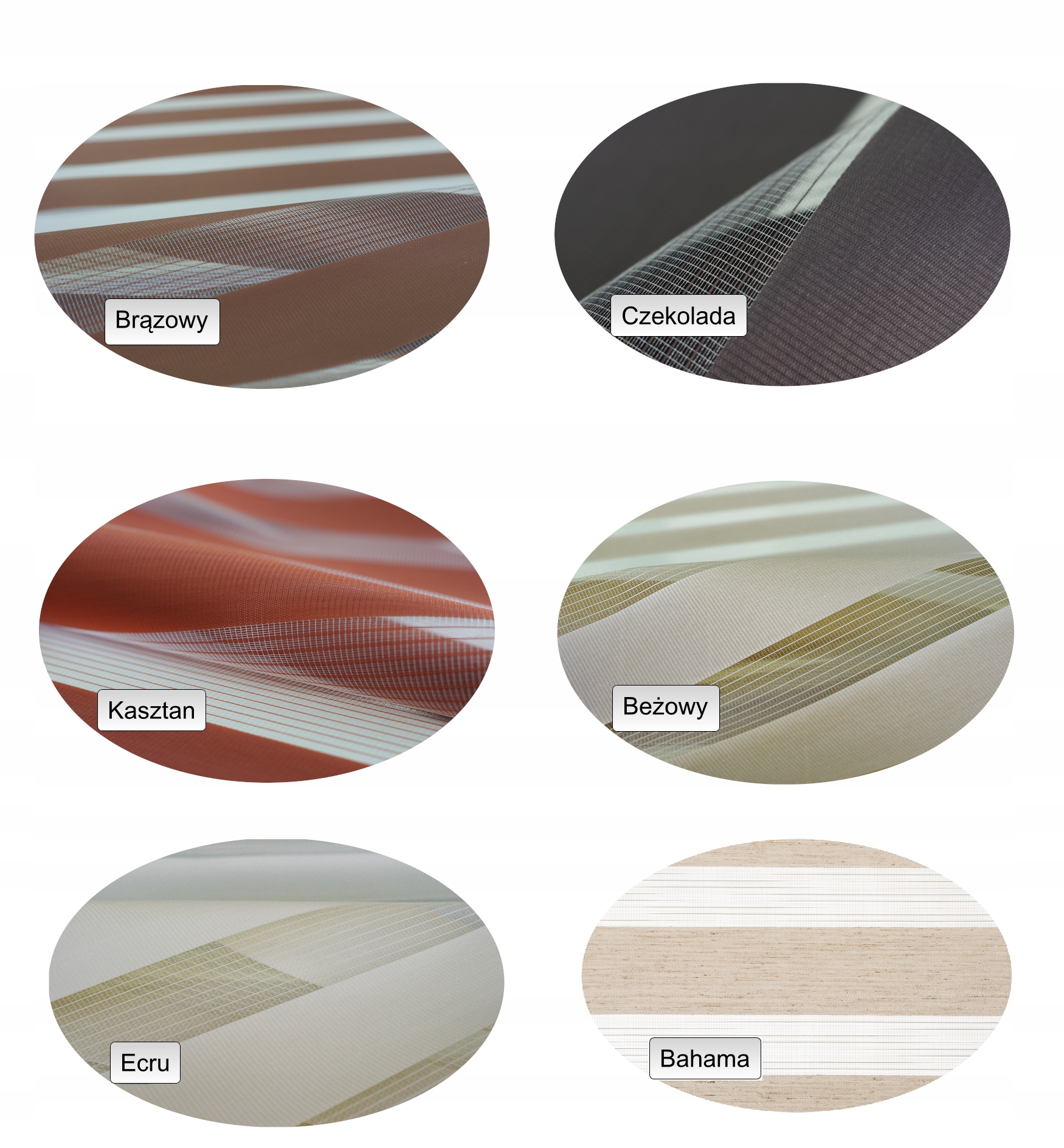 ROLETA DZIEŃ NOC 61 x215 cm WYBÓR KOLORÓW NAPINACZ Typ montażu bezinwazyjny