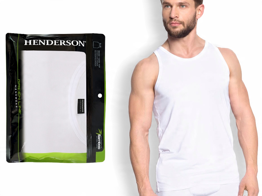 

Męski Podkoszulek ramiączko Henderson bambus r. XL