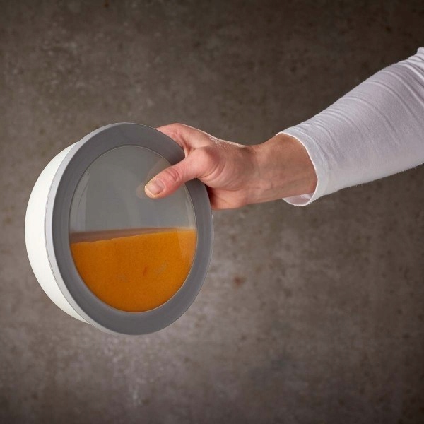 CIRQULA ZESTAW KOMPLET 3 POJEMNIKI MISKI JEDZENIE SAŁATKI ZUPĘ BEZ BPA Kolor biały