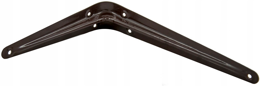 

Wspornik półki kątownik pod półkę 300x250 mm brąz