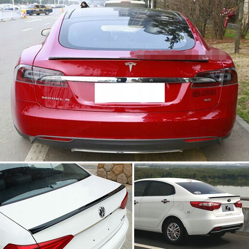 Spojler klapy lotka czarny 1,5m tuning TAŚMA 3M Producent części Inny