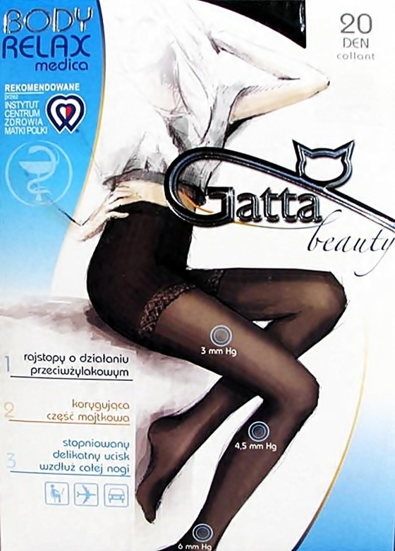 

Gatta Body Relax Medica Rajstopy 20 Den r.2
