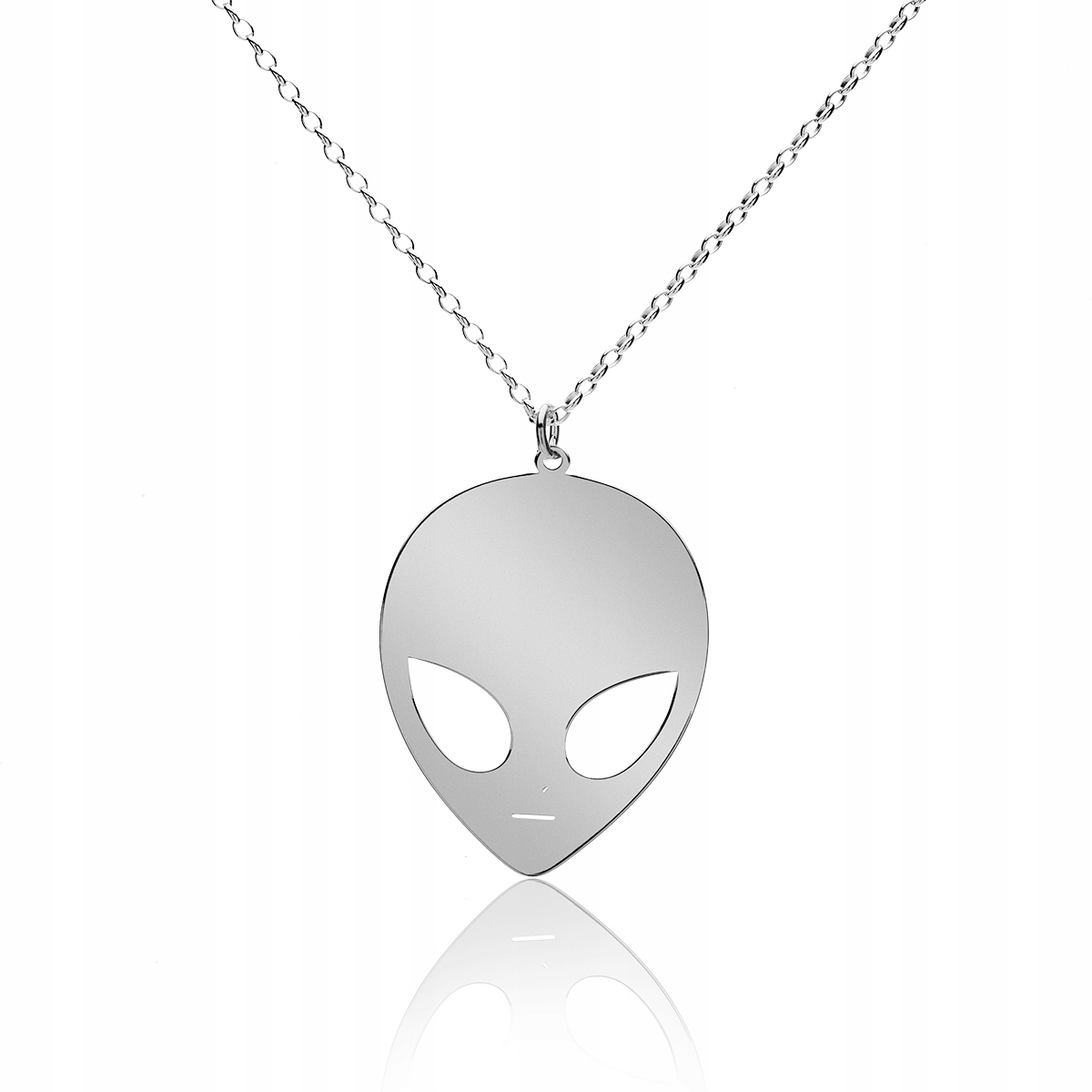 

Naszyjnik Alien srebrny Grawer Gratis