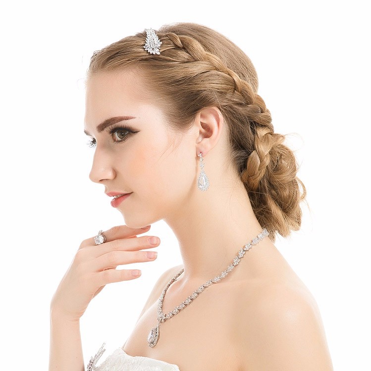 NASSARIUS KOLCZYKI CYRKONIA ZŁOTO CRYSTAL ŚLUB Marka Inna marka