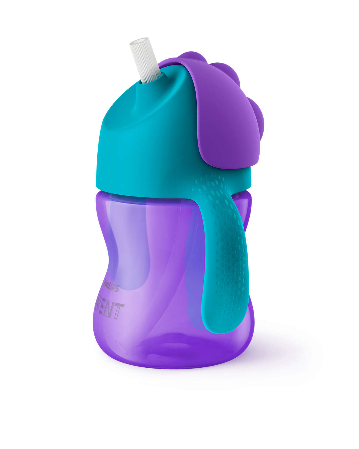 AVENT Kubek niekapek bidon ze słomką 200ml 9m+ GIR Marka Philips Avent
