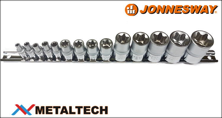 JONNESWAY KOMPLET NASADKA NASADEK E TORX E4-E24 Rodzaj klucza nasadowy