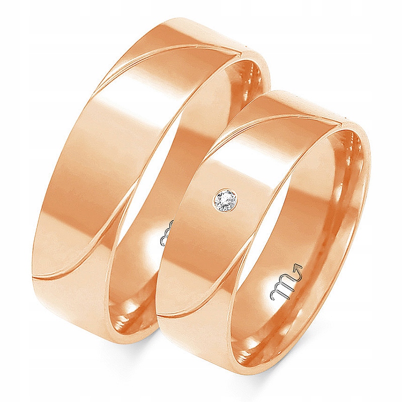 Zlaté Prsteny 14K 5 mm Zirkon id A-157