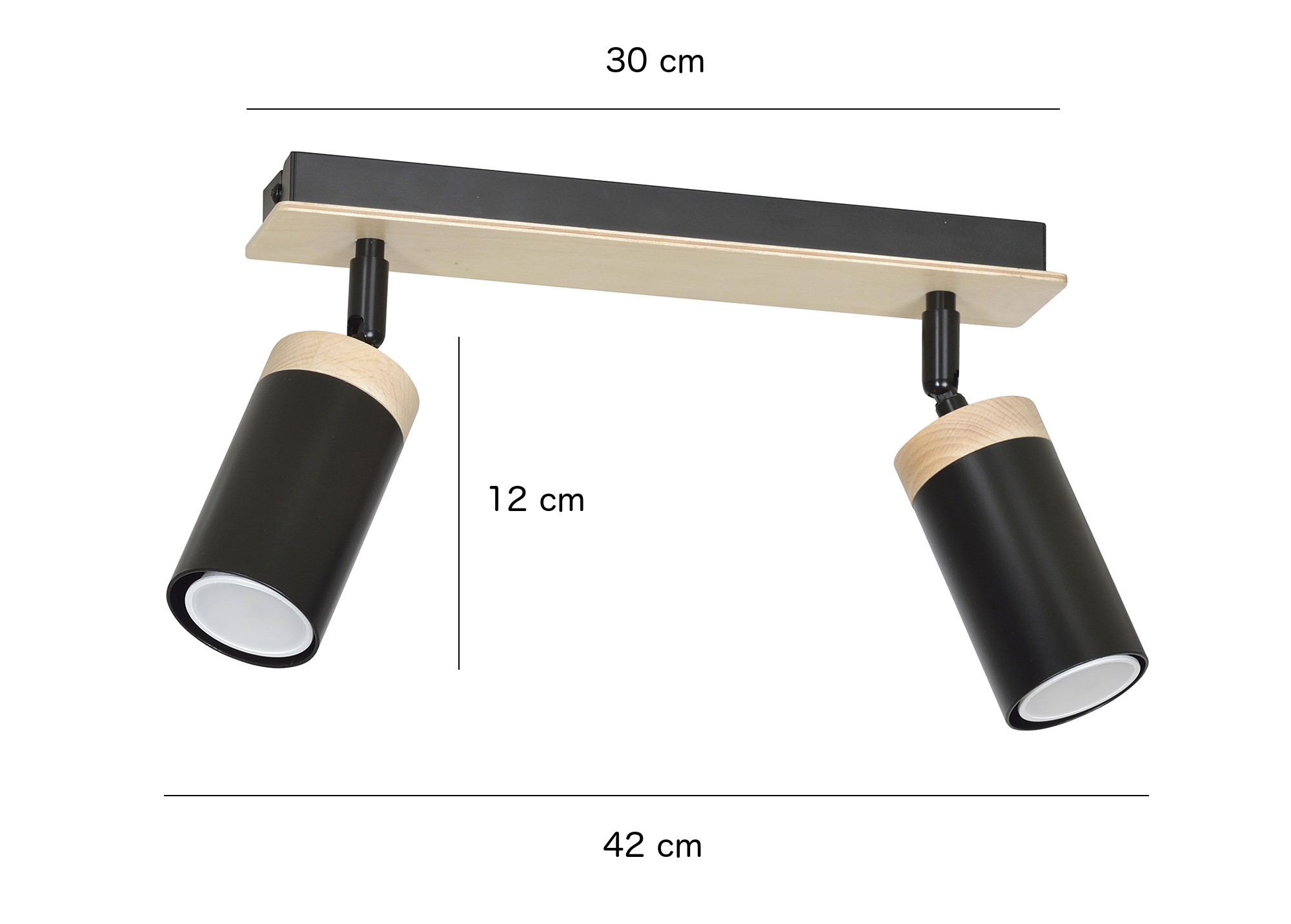SPOT HALOGEN PLAFON SUFITOWY ELBA 2 LED EMIBIG Rodzaj gwintu GU10