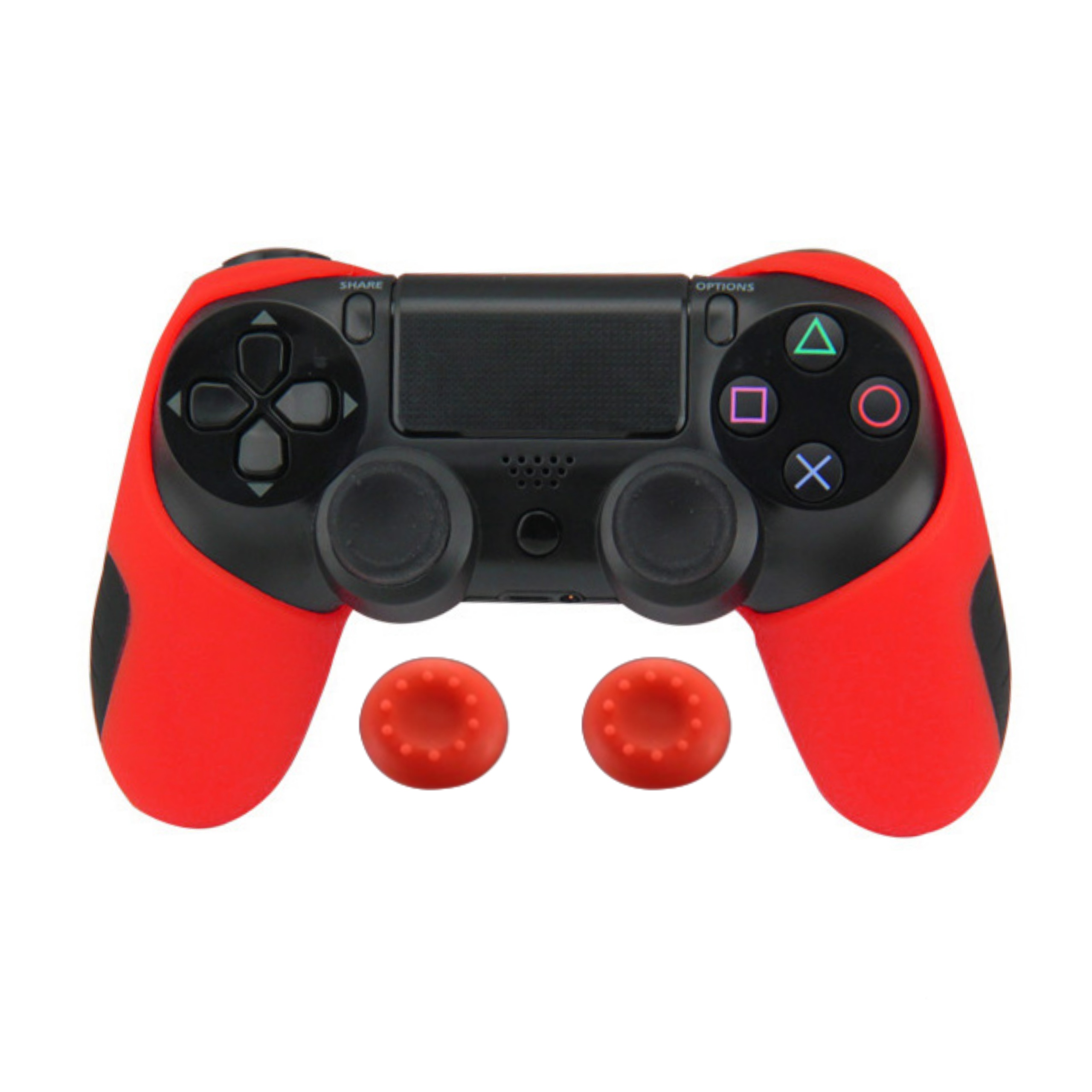 

Osłona Etui Nakładka Sylikon Pada PS4 Czerwona