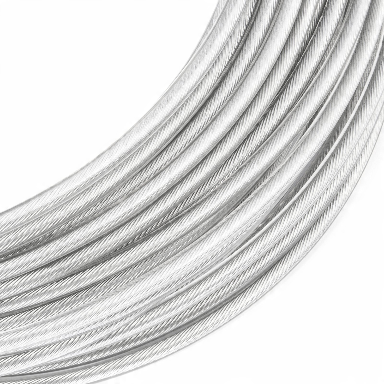 

Lina linka stalowa Pcv 2/3mm 6x7 50mb