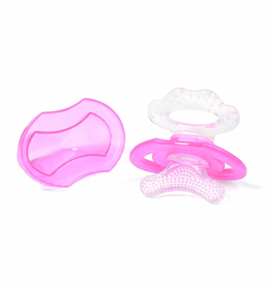 

Babyono Gryzak Silikonowy Dziąsełko Pink 1008