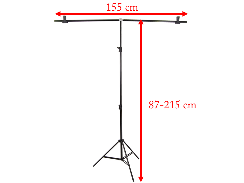 PRZENOŚNY ZESTAW DO TEŁ TYP T TŁO BIAŁE 5x1,6 m Kod producenta BMTF5