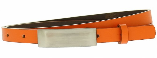 

Wąski Skórzany Pasek Damski 1,5 cm skóra naturalna