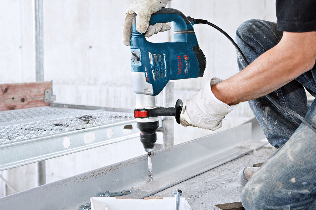 MŁOT GBH 4-32 DFR SET BOSCH + 6 WIERTEŁ 2 DŁUTA Typ uchwytu SDS Plus