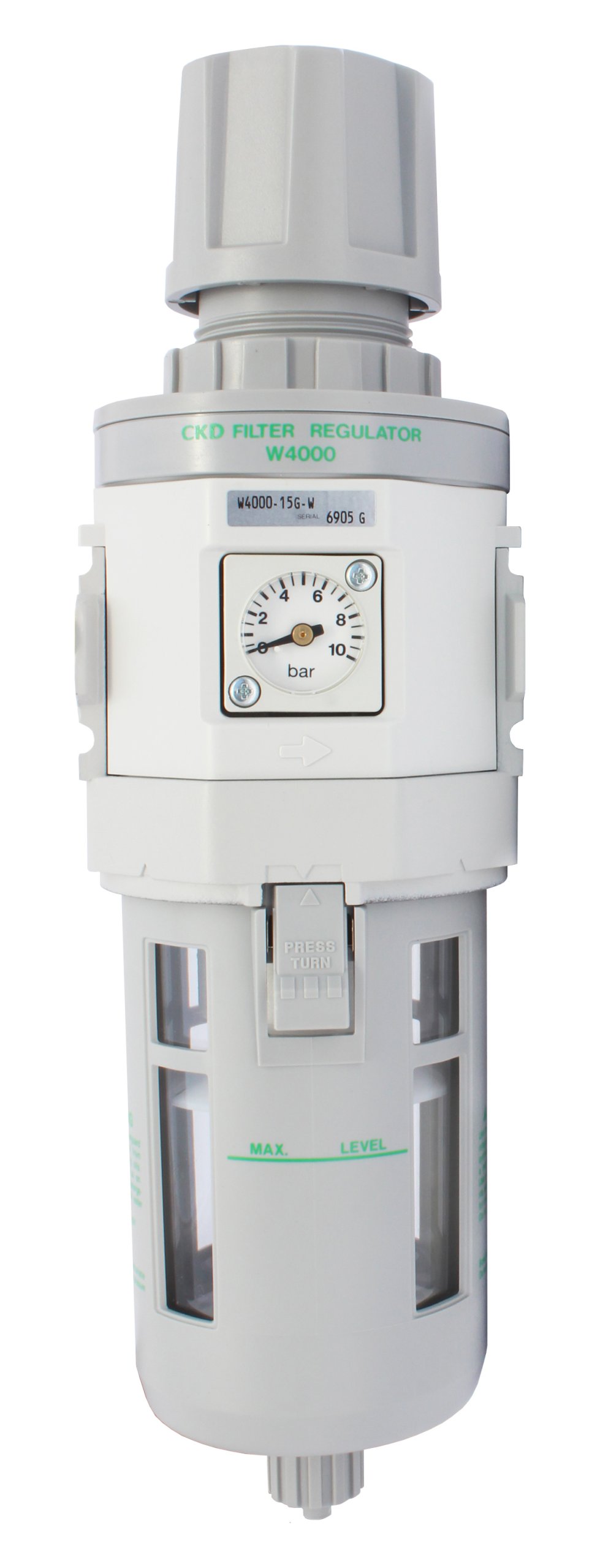

Filtr powietrza z reduktorem Ckd W4000 15G 1/2''