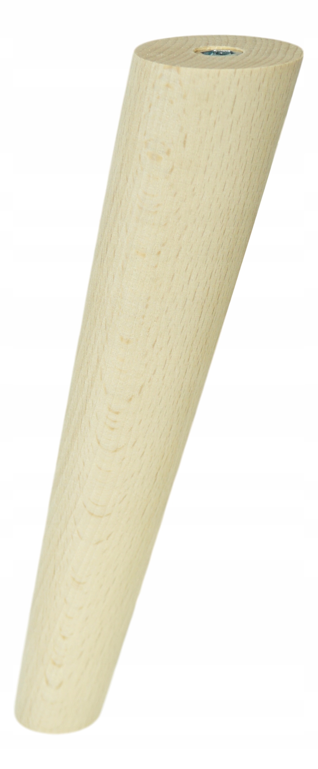 

Nogi nóżki drewniane skośne bukowe surowe 25 cm
