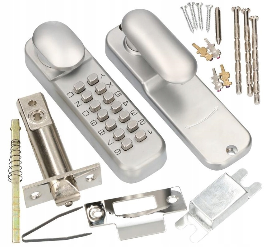 Kódový Zámek Mechanická Kódová Klika Digitální