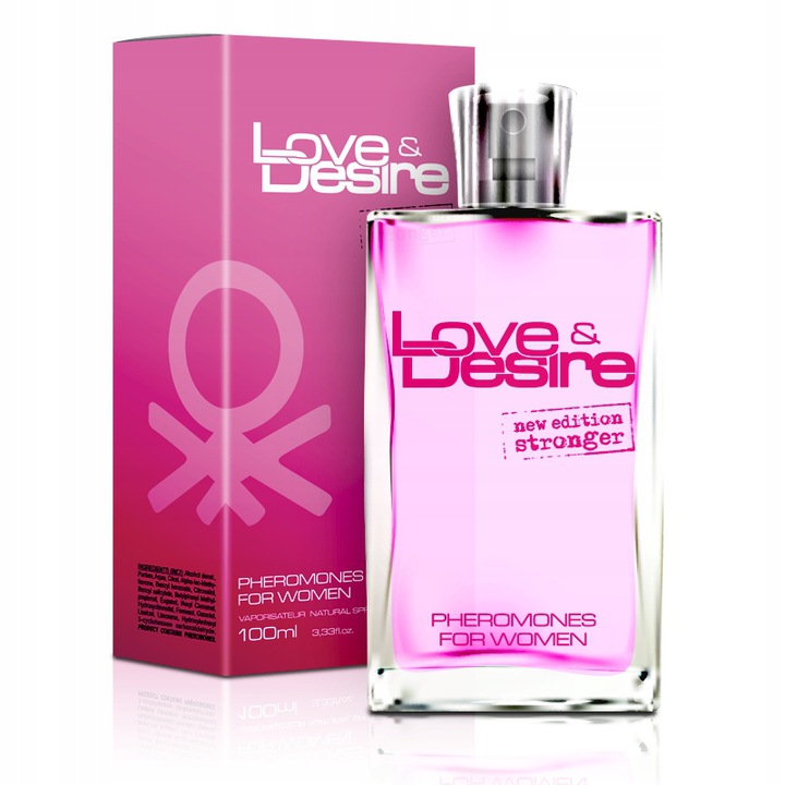 LOVE DESIRE DAMSKIE PRESTIŻOWE PERFUMY Z FEROMONAMI MOCNE FEROMONY 100ML Marka Love & Desire