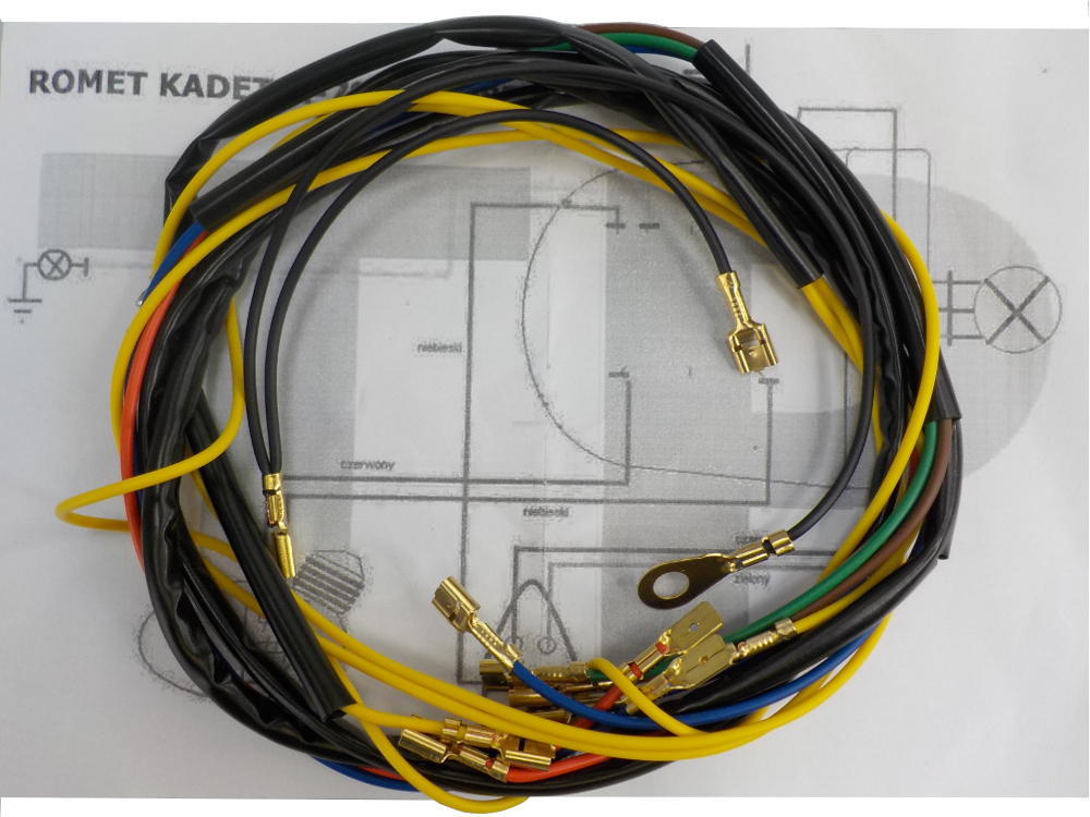 

Instalacja Elektryczna Wiązka Romet Kadet M780
