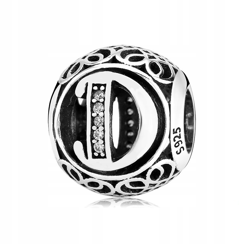

Charms Litera D Classic Style do Pandora Apart itp