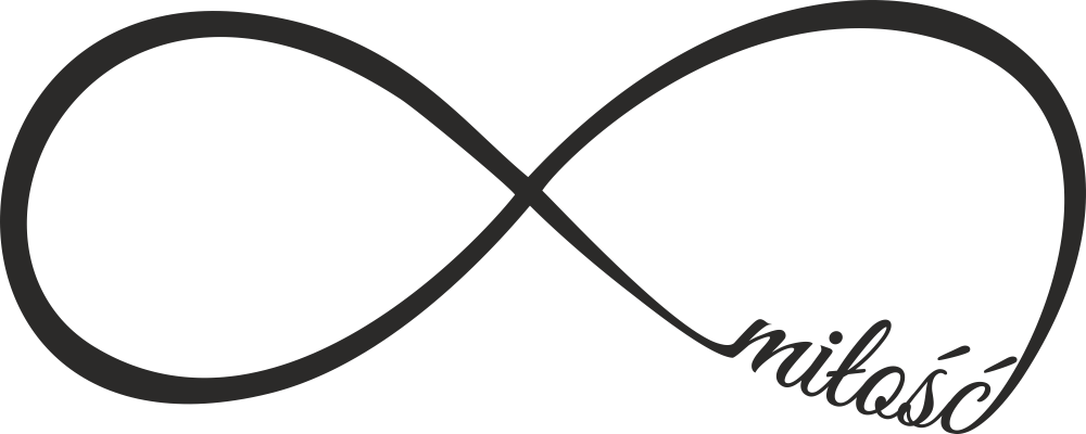 

Naklejka na Ścianę nieskończoność Infinity 90 cm