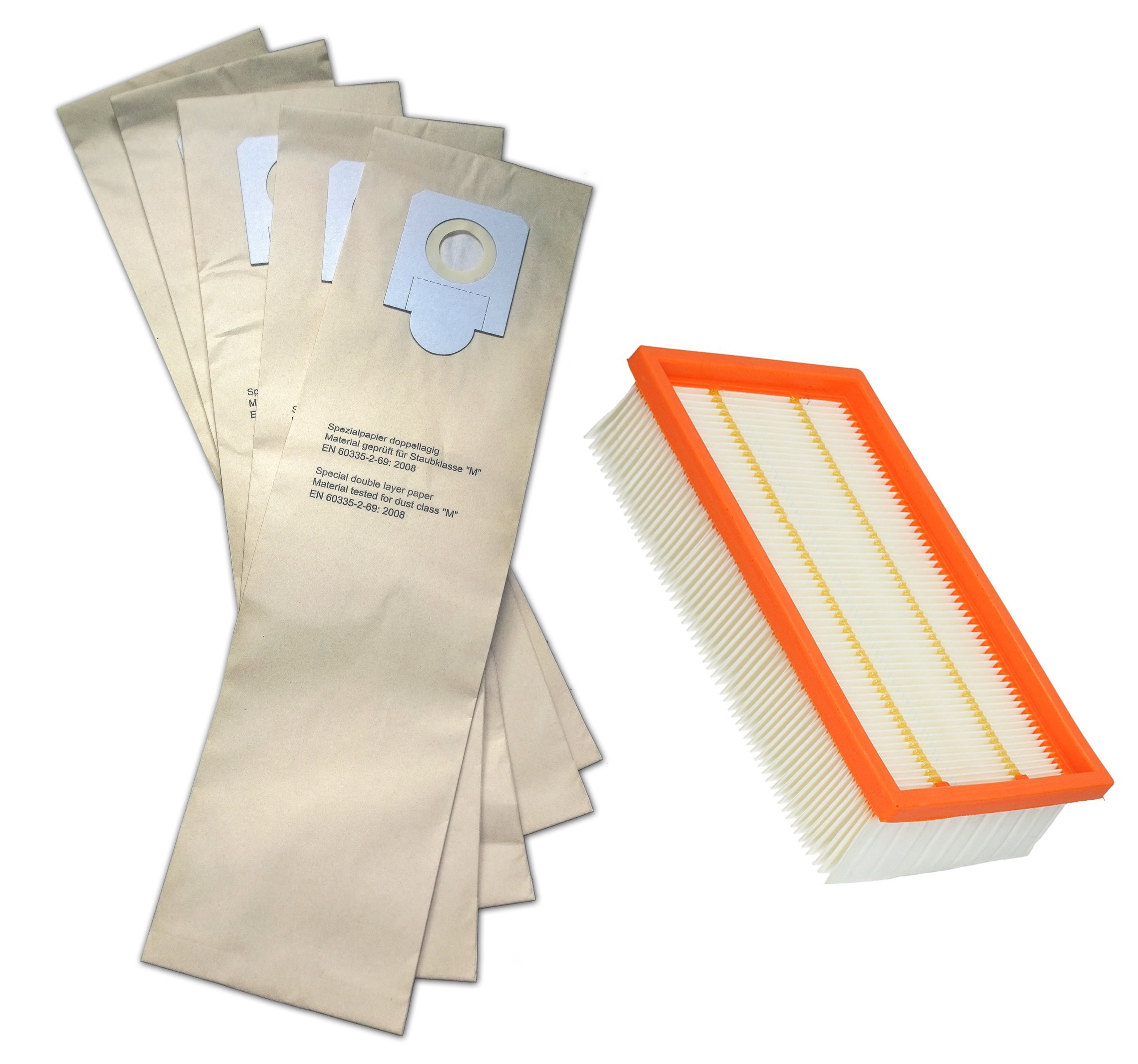 5x TAŠKY + FILTER HILTI VC 20 VC 40, 60