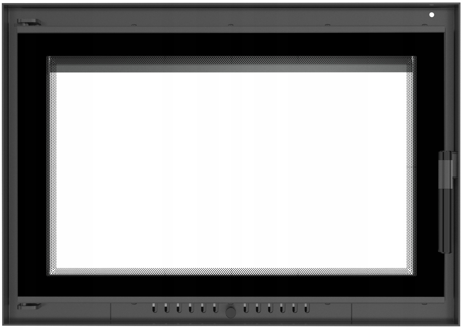 Drzwiczki stalowe kominkowe Oliwia deco kominek Typ Inne elementy