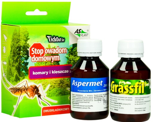 

Oprysk Płyn Środek Na Komary Kleszcze Tickout Set