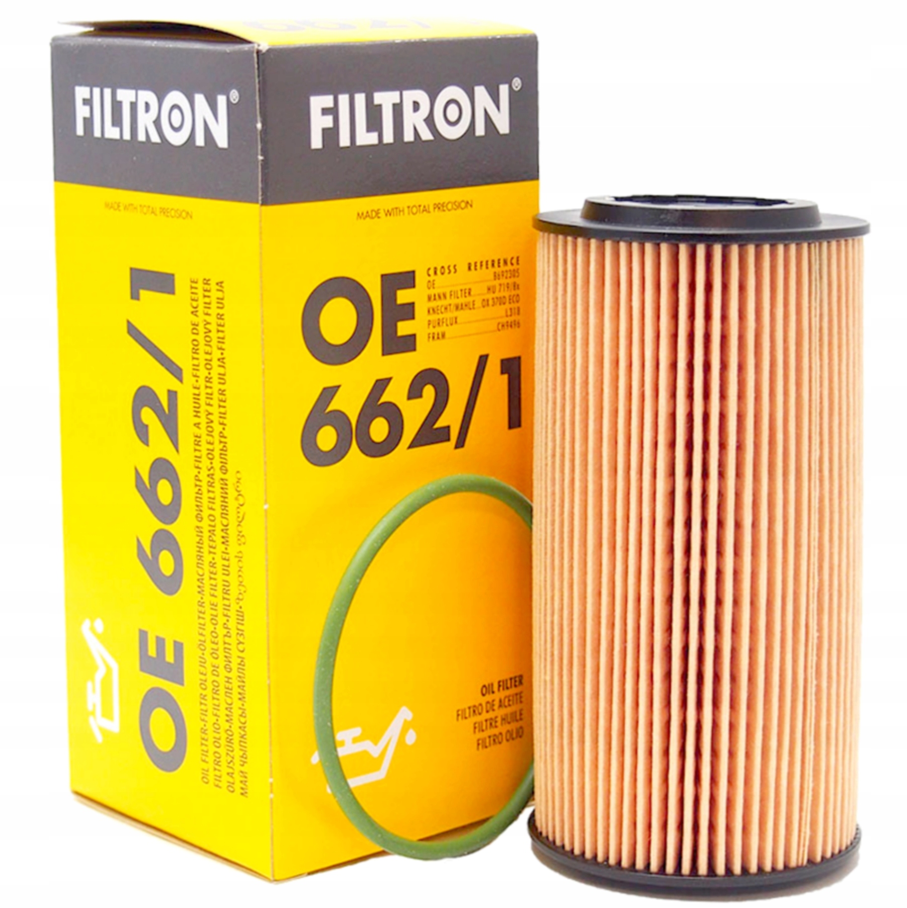 

Volvo 2.4 D5 S60 V70 Filtron Filtr Oleju OE662/1