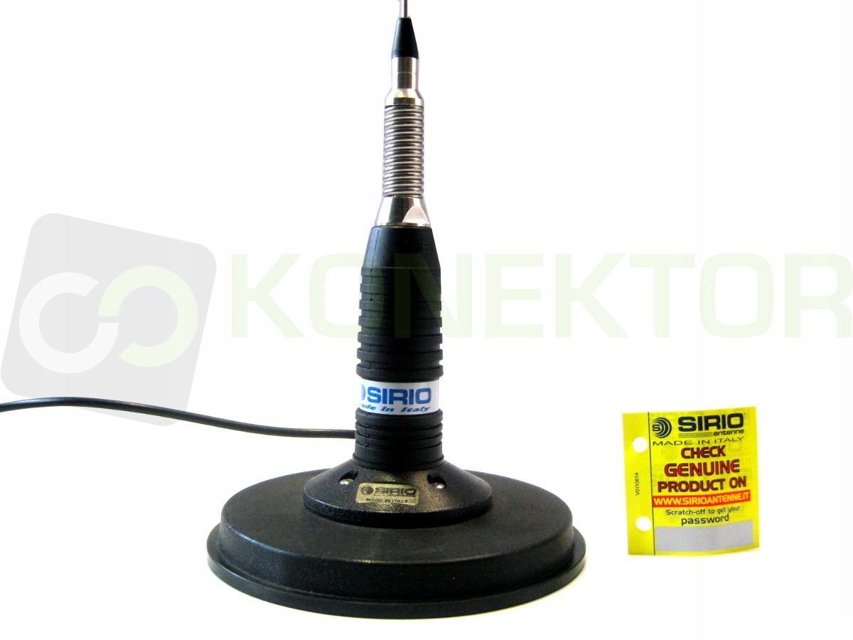 Antena CB SIRIO ML-145 MAG145 magnes 16cm KABEL 5m EAN (GTIN) 5908265502435