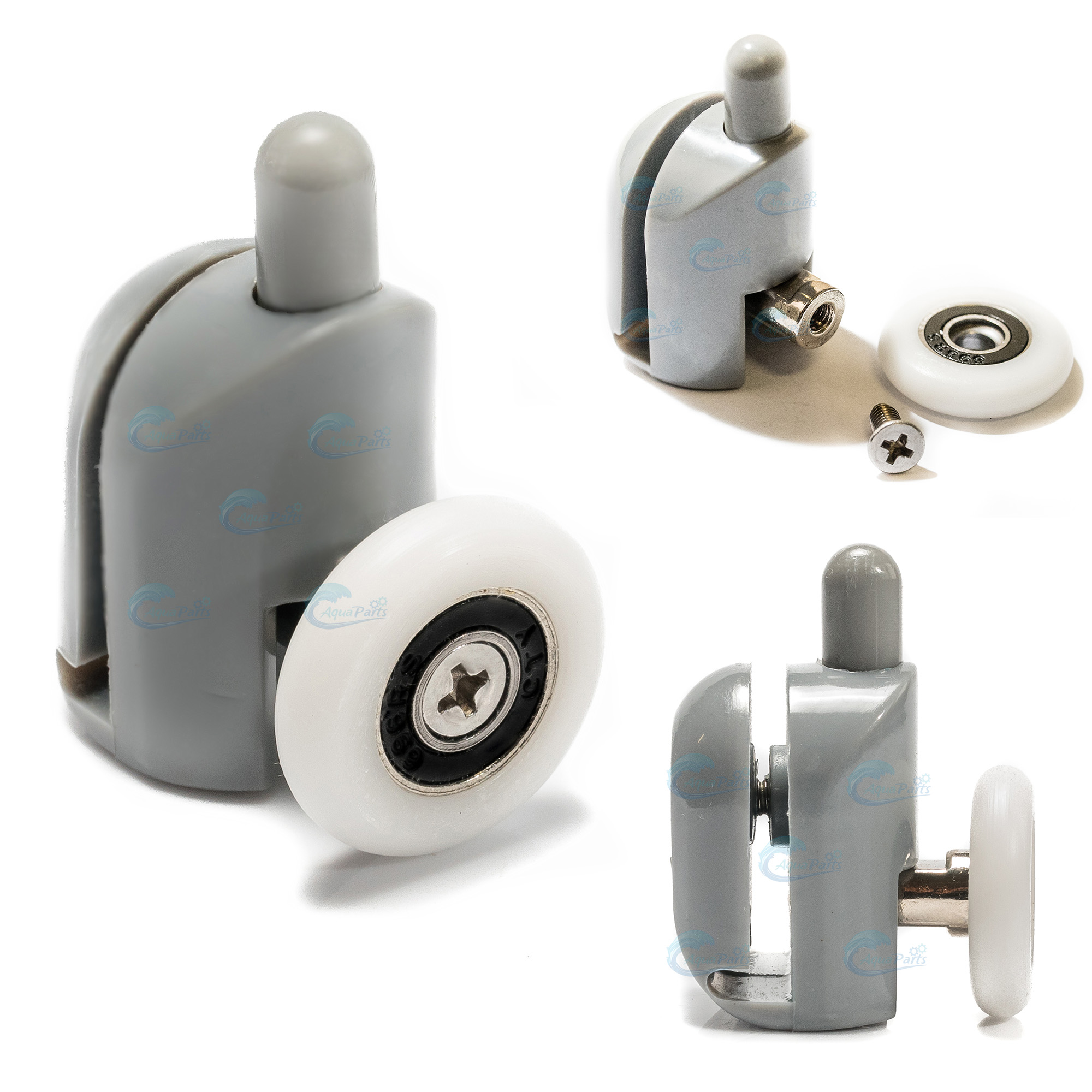 8szt rolek rolka kółka do kabiny prysznicowej 25mm Typ rolka