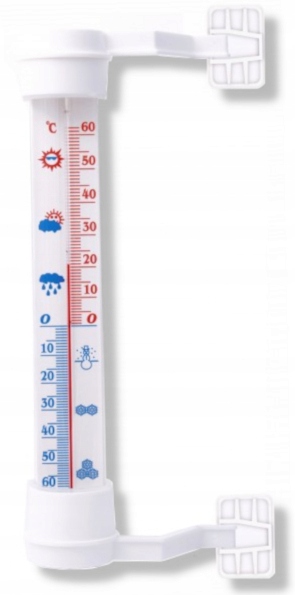 

Termometr Zewnętrzny Zaokienny 26cm