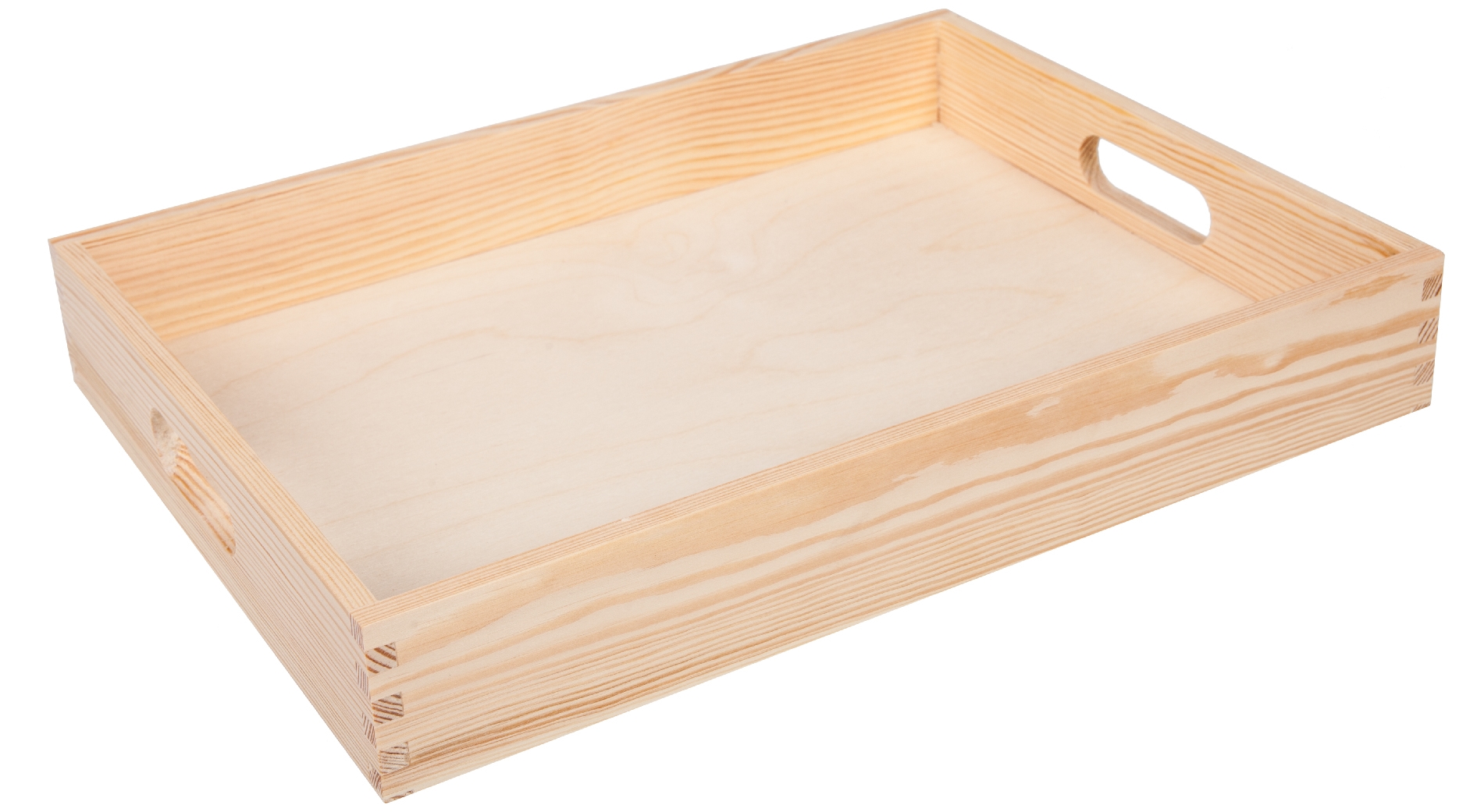 ЛОТОК ДЕРЕВЯННЫЙ ЛОТОК KELNERSKA 40x30 СМ ДЕКУПАЖ