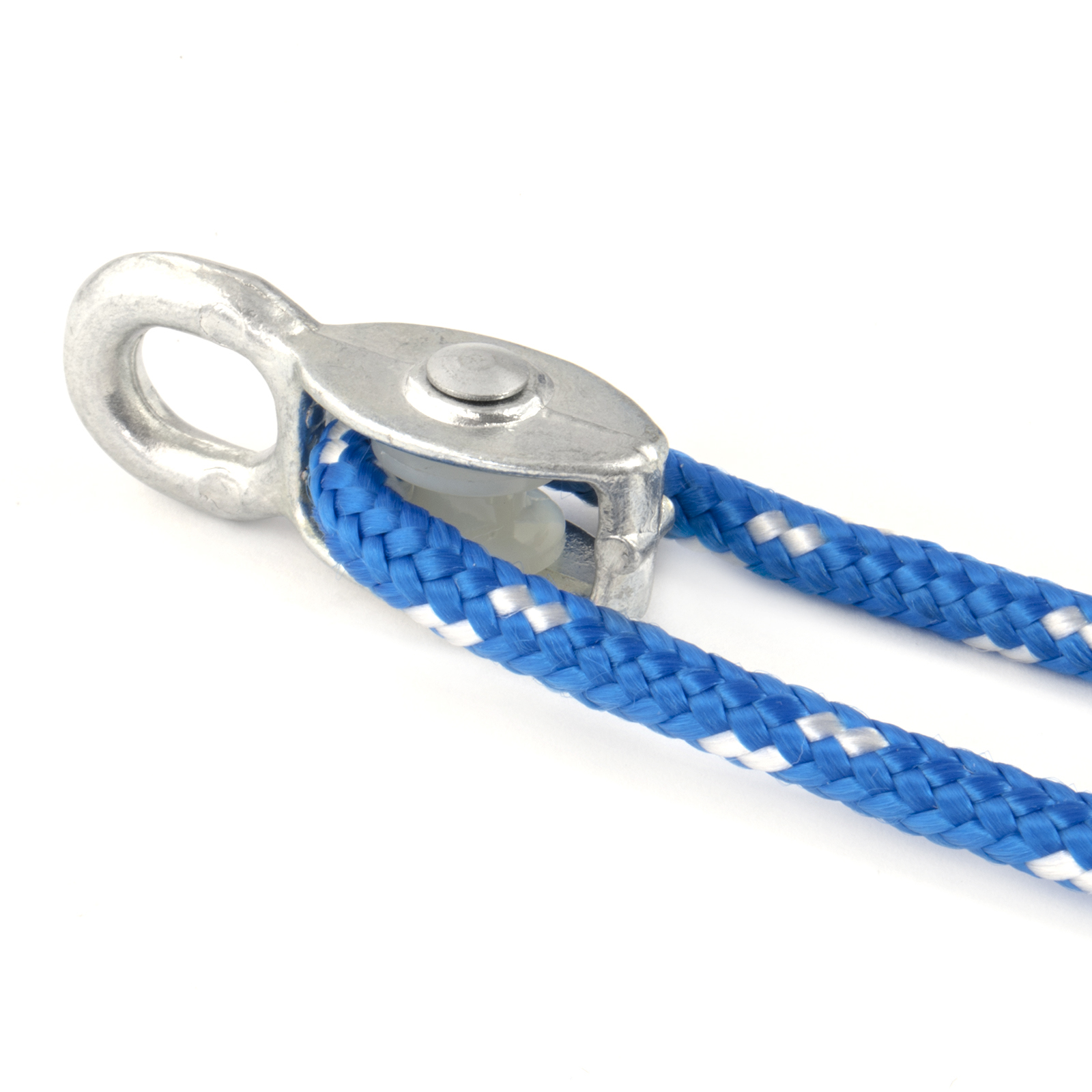 1 x Bloczek pojedynczy linowy do lin ocynk 150kg Model Pojedynczy