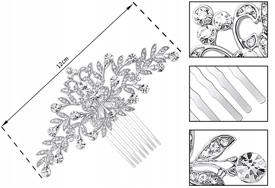 STROIK ŚLUBNY, PIĘKNY, BŁYSZCZĄCY, EFEKTOWNY Marka Inna marka