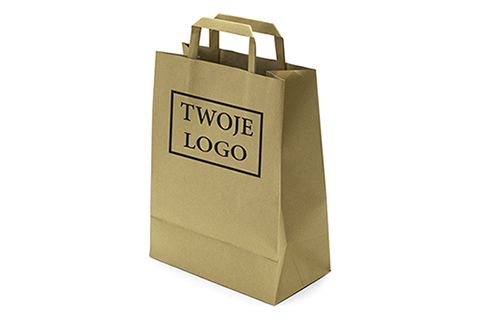 Torba Torby z nadrukiem S 320x160x400 100szt Liczba sztuk w opakowaniu 100