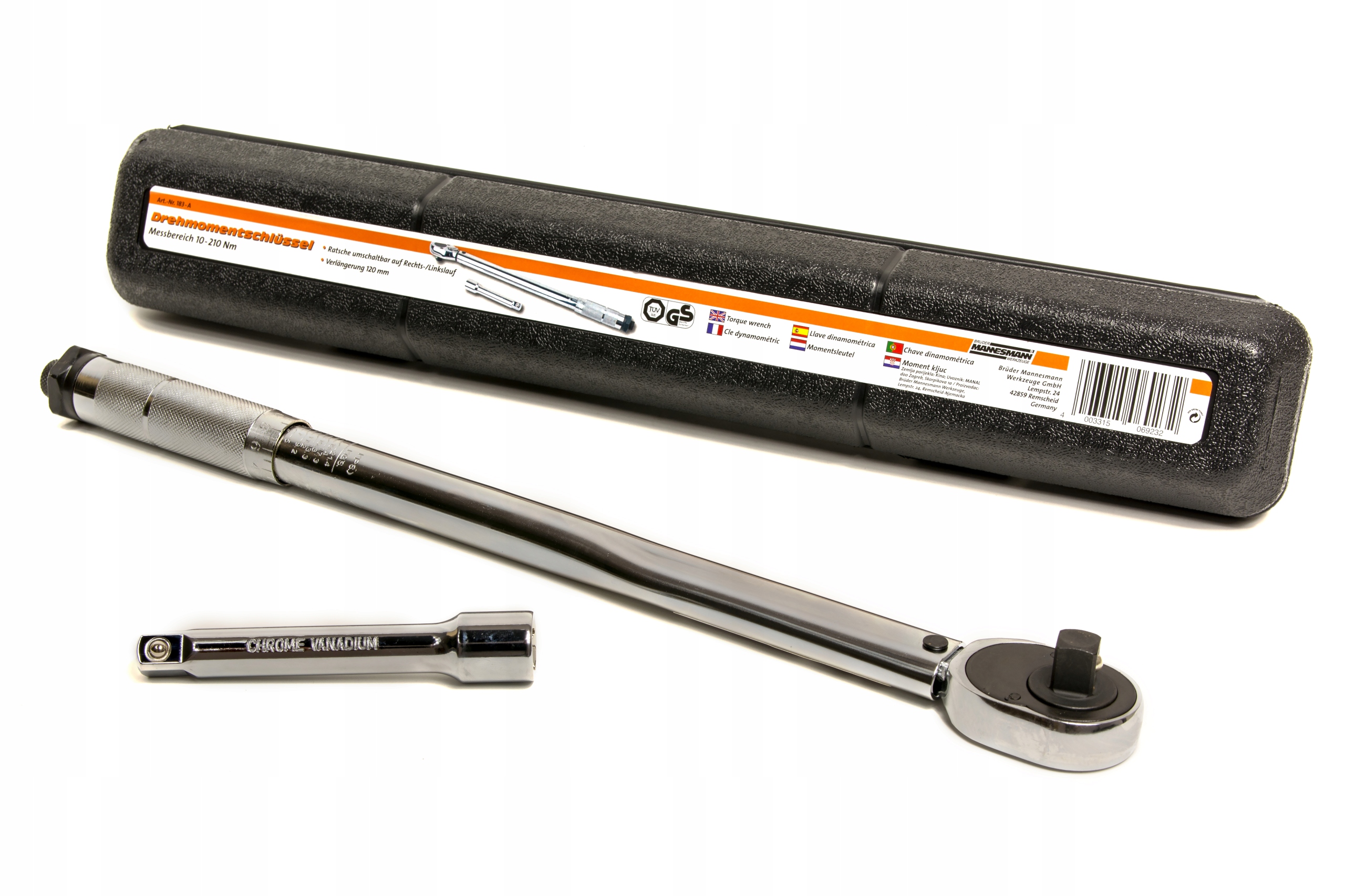 

Mannesmann Klucz Dynamometryczny 28-210 Nm 1/2''